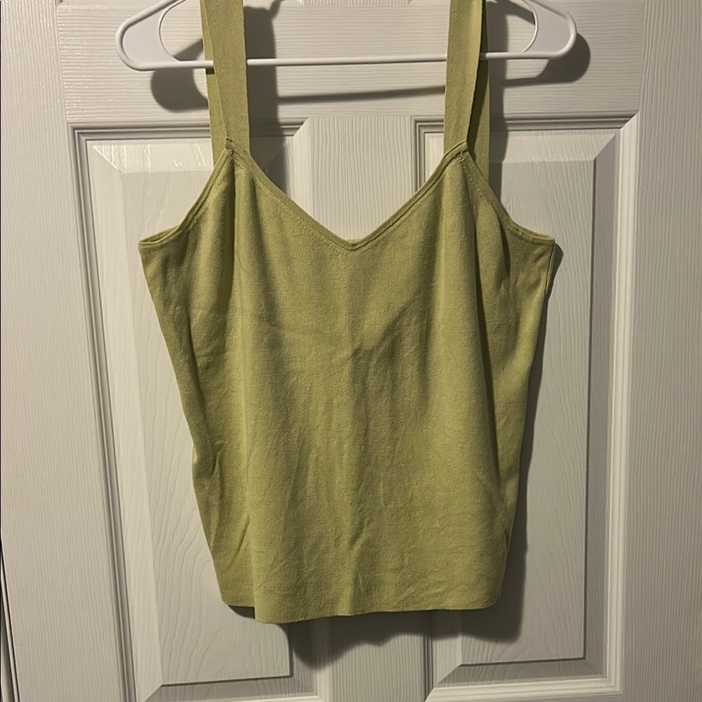 Women's Green Tank Top